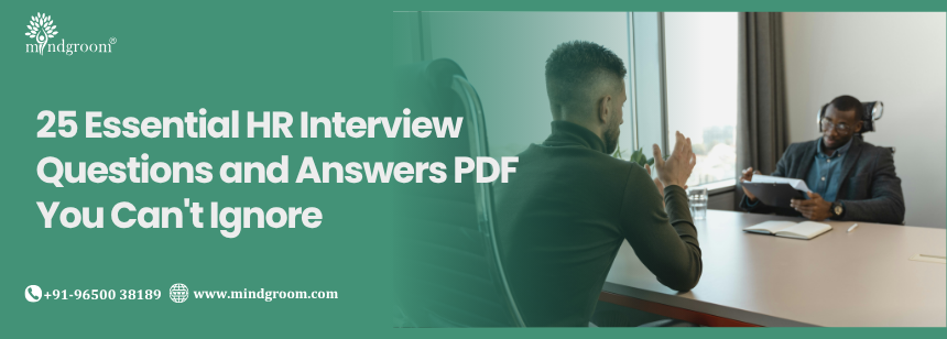 25 Essential HR Interview Questions and Answers PDF You Can't Ignore